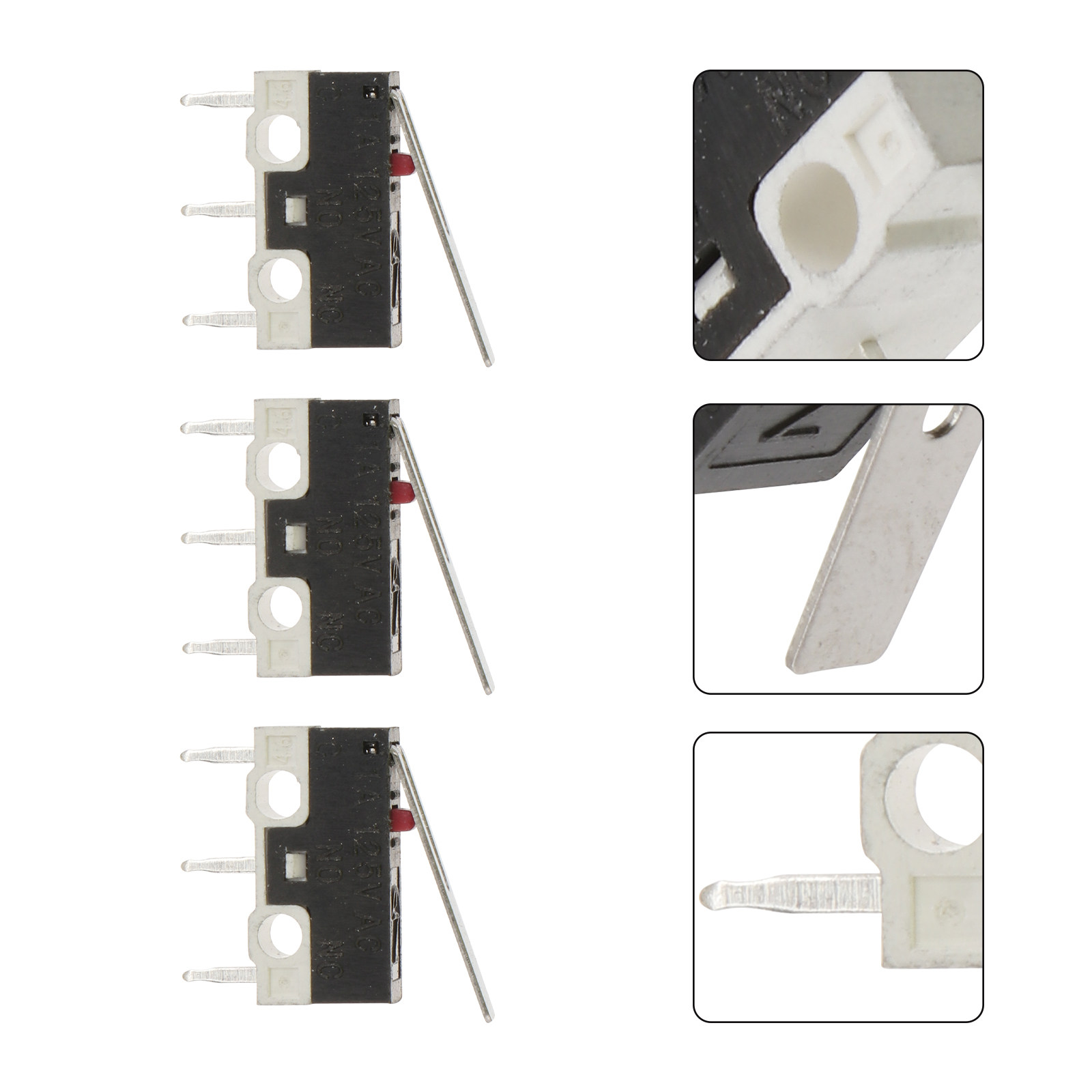 Limit Switch - 5Pcs Micro Limit Switch 3 Long