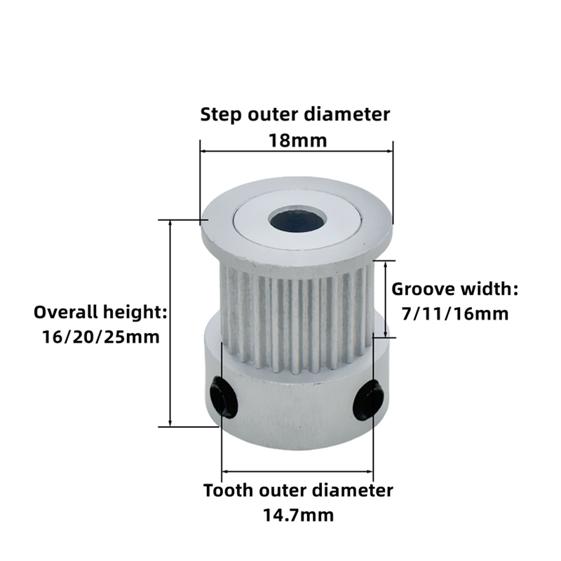 3D Printer Parts GT2 Timing Pu - Gt2 Pulley 评论和价格