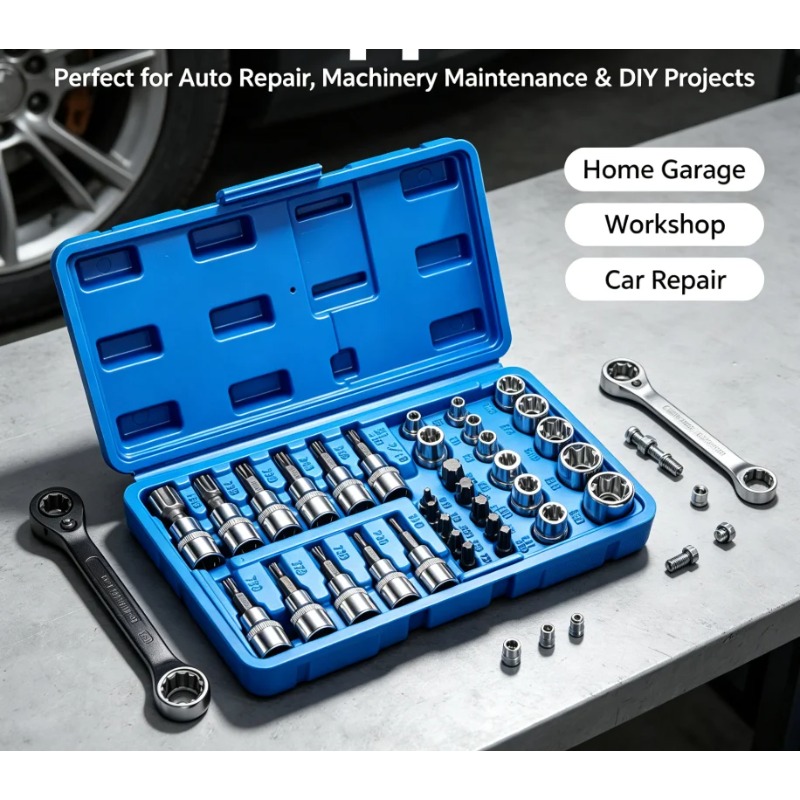 34Pcs Torx Bit & E-Torx Star S - Cnc Bits 评论和价格