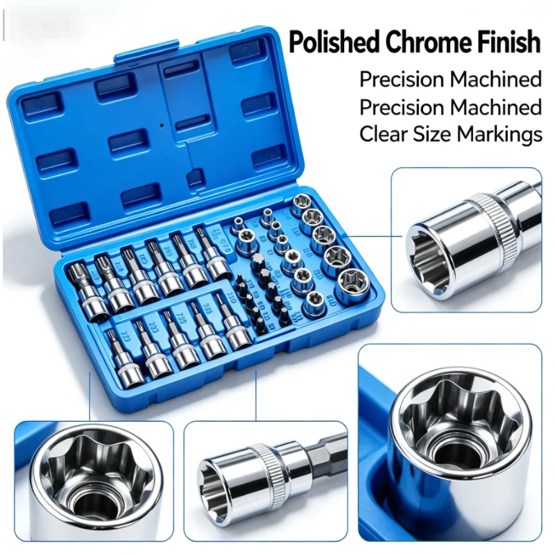 34Pcs Torx Bit & E-Torx Star S - Cnc Bits 评论和价格