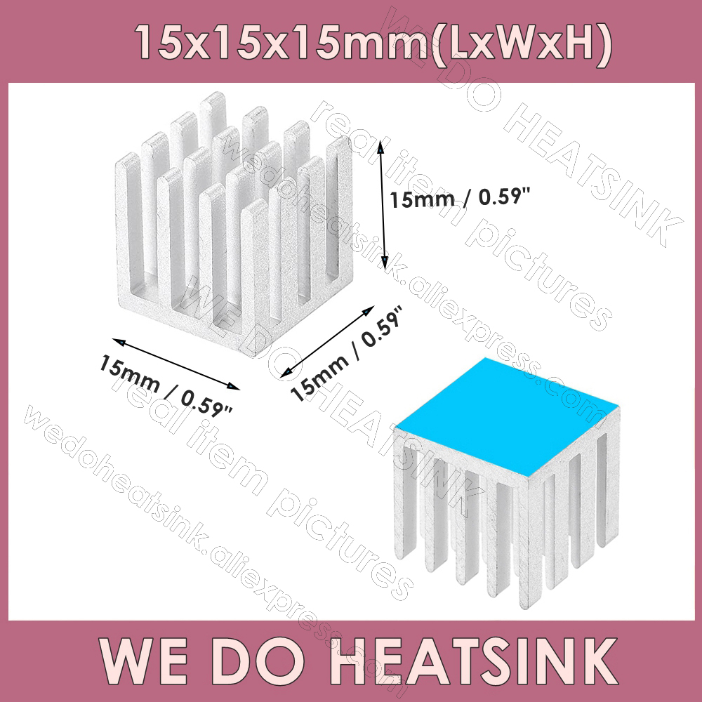 Aluminum Heatsink 15x15x15mm / - Aluminium Extrusion 评论和价格