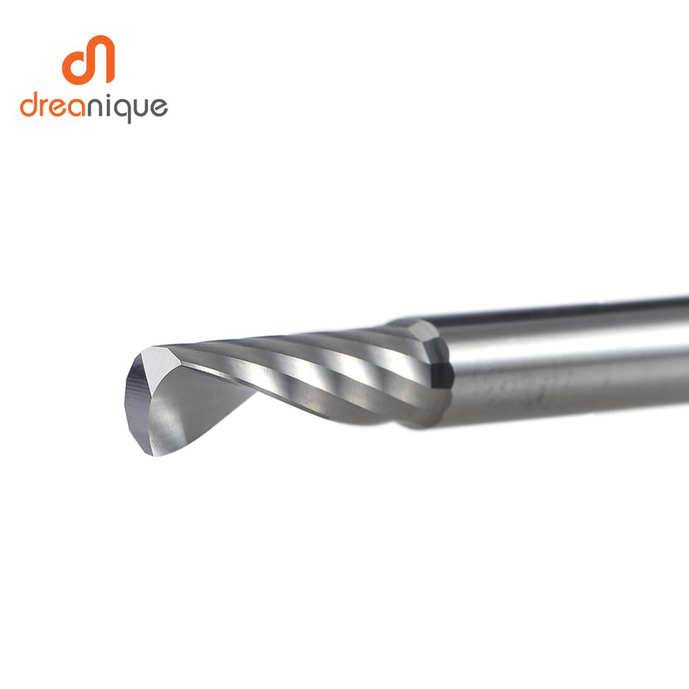 1pc AAAAA single flute spiral  - End Mill Set 评论和价格