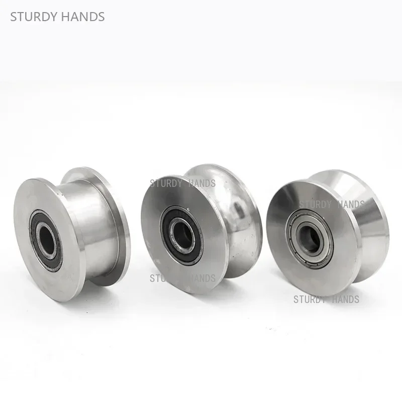 1pcs Stainless Steel Track Pul - V Slot Wheel 评论和价格
