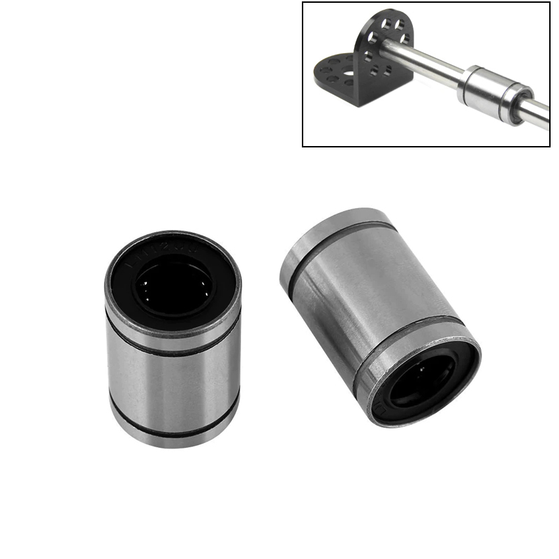 10Pcs LM6UU LM8UU LM10UU LM12U - Linear Rod 8Mm 评论和价格