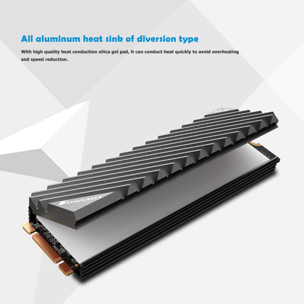 Jonsbo M2 2280 SSD Aluminum He - Aluminium Extrusion 评论和价格