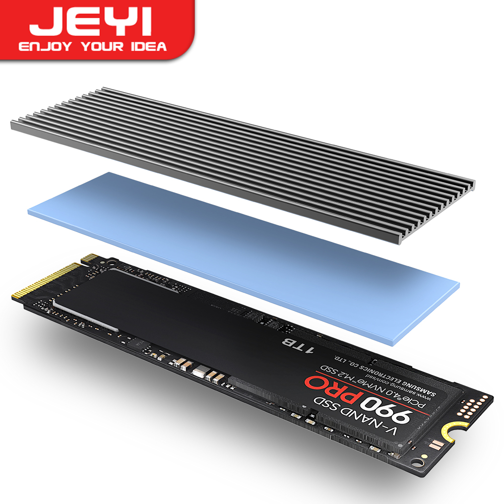 JEYI M.2 SSD Heatsink, Aluminu - Aluminium Extrusion 评论和价格