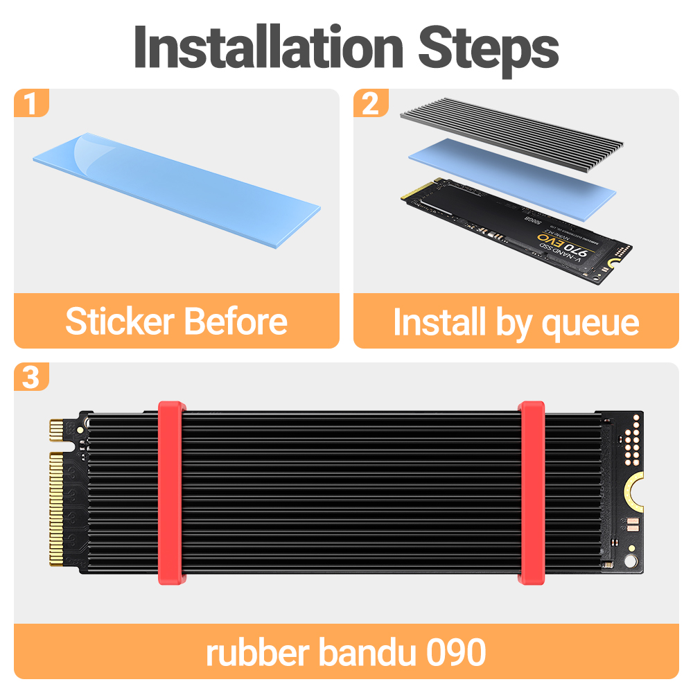 JEYI M.2 SSD Heatsink, Aluminu - Aluminium Extrusion 评论和价格