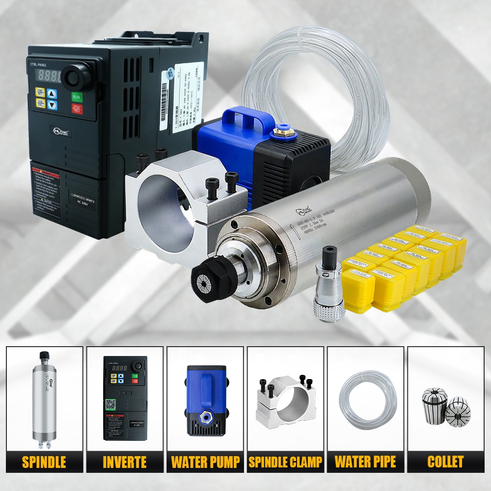 220V ER20 2.2kw 80mm Water Coo - Spindle Motor 评论和价格