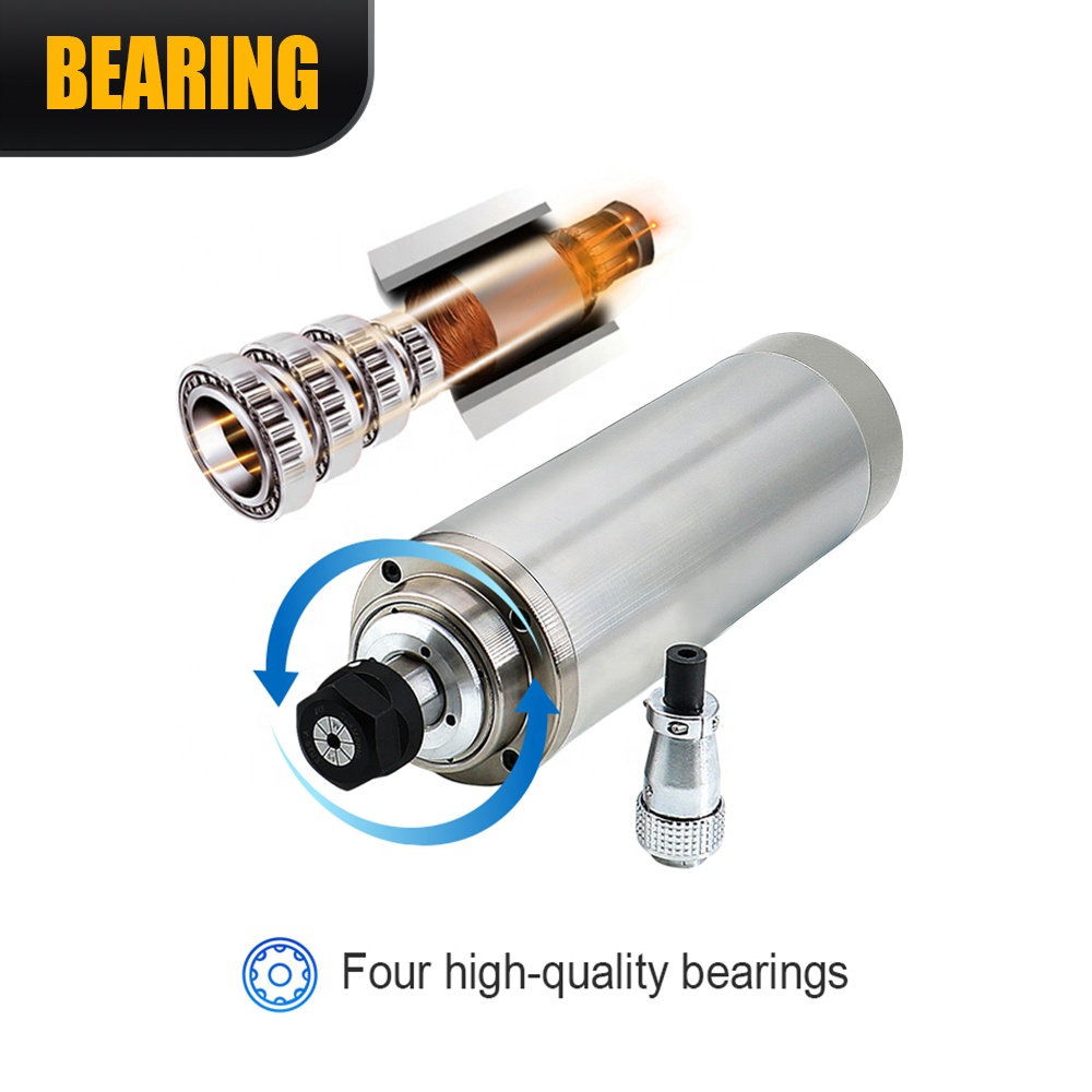 220V ER20 2.2kw 80mm Water Coo - Spindle Motor 评论和价格