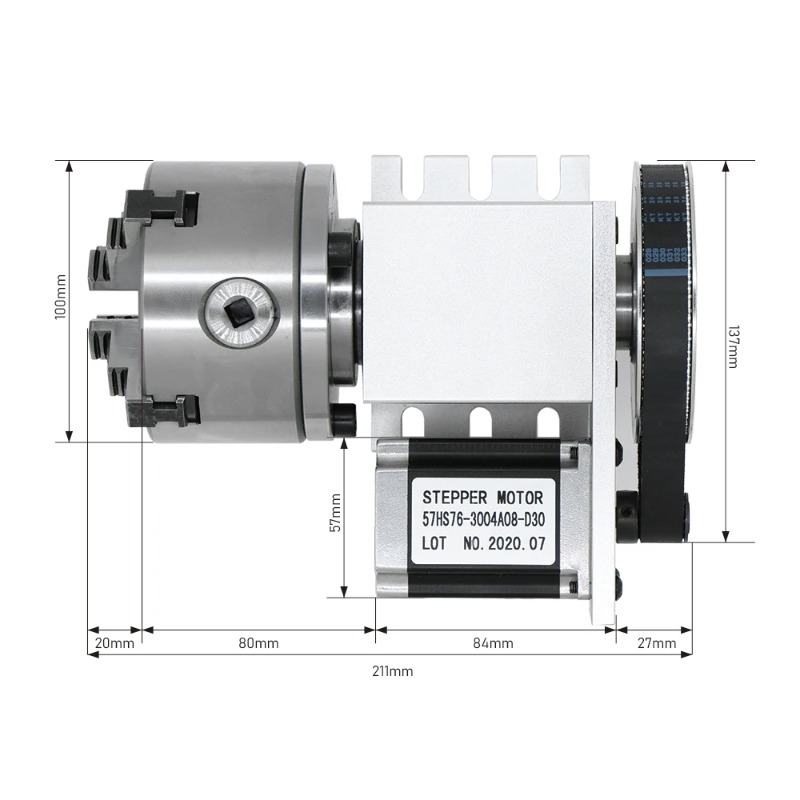 Nema 23 Stepper Motor 6:1 K12- - Nema23 Stepper 评论和价格