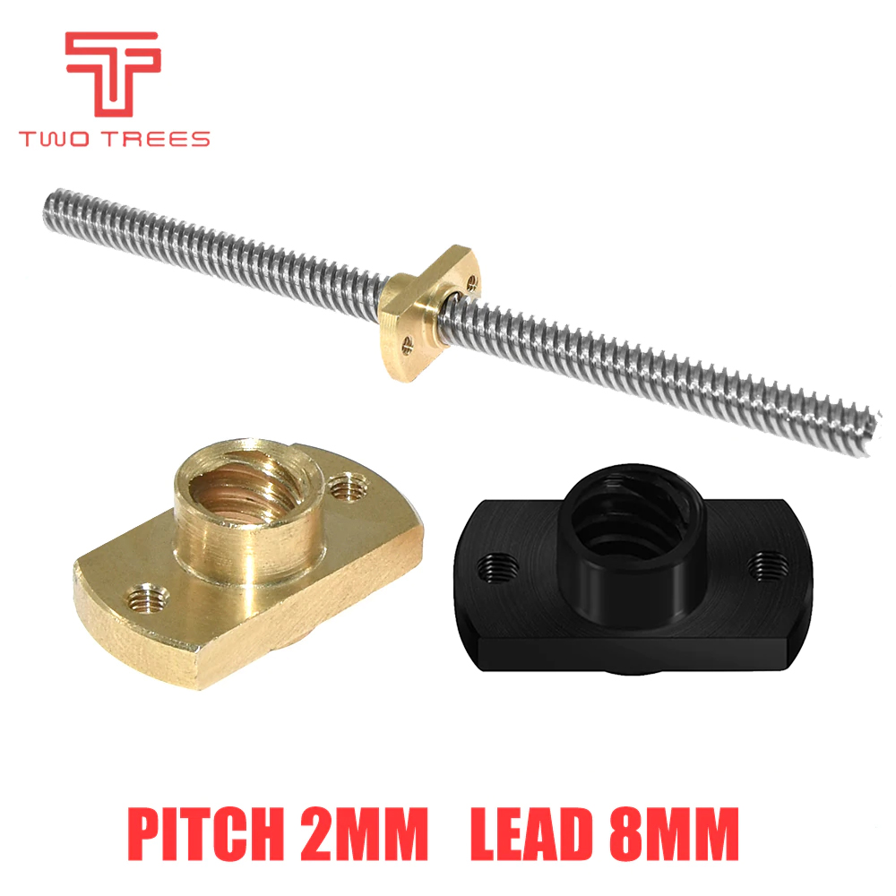 T8 Lead Screw Nut Pitch 2mm Le - Lead Screw 8Mm 评论和价格