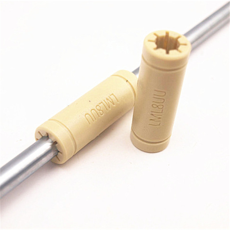 1Pc Solid Polymer LM8LUU Linea - Lm8Uu Bearing 评论和价格