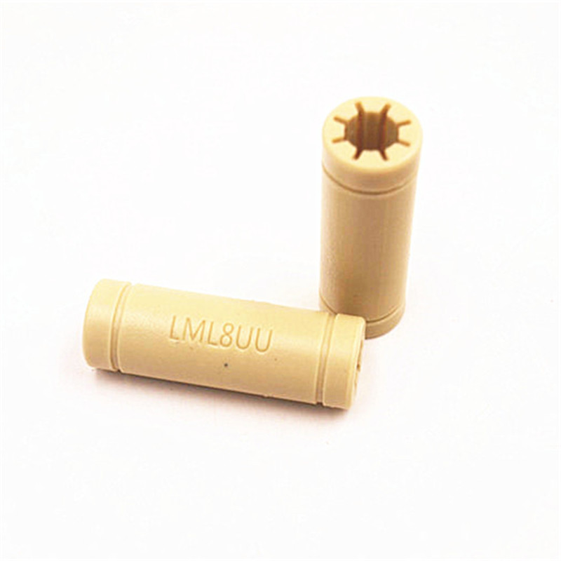 1Pc Solid Polymer LM8LUU Linea - Lm8Uu Bearing 评论和价格
