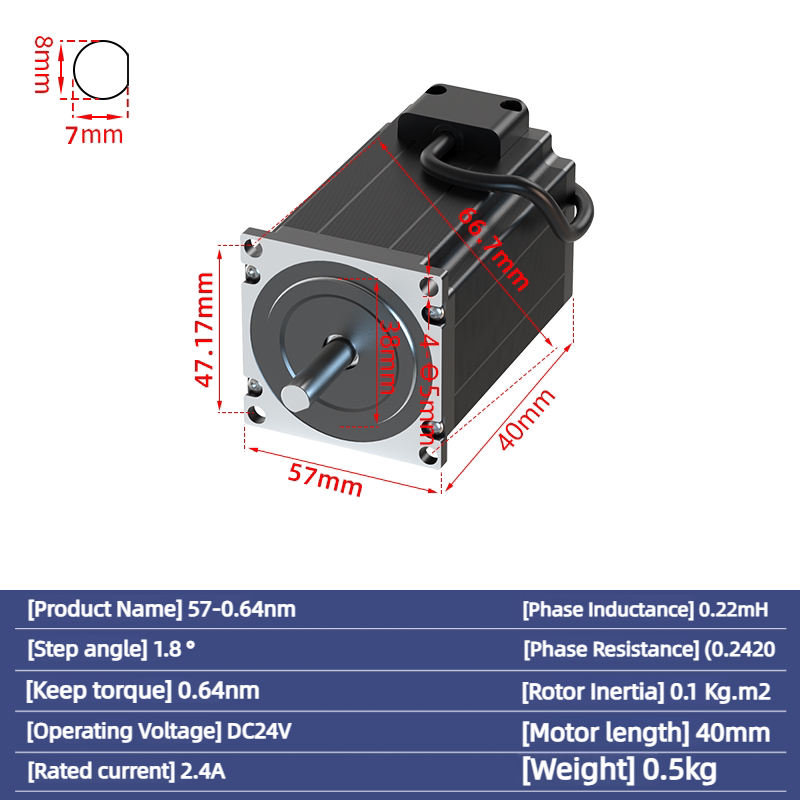 2Phase Nema23 57 Stepper Motor - Nema23 Stepper 评论和价格