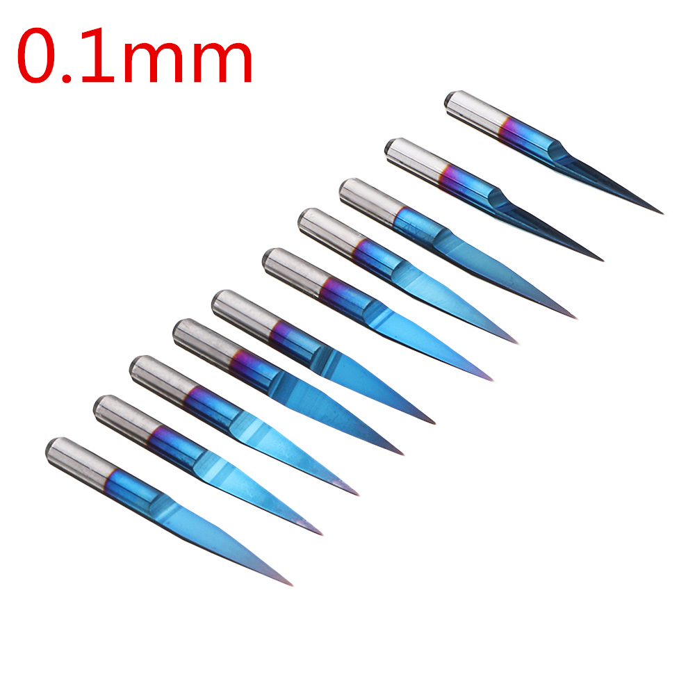 3.175mm Blue Coating PCB 3D Mi - Cnc Bits 评论和价格