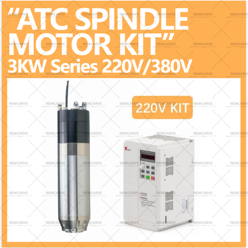 Spindle Motor + VFD Kit A - Water Cooled Spindle 评论和价格