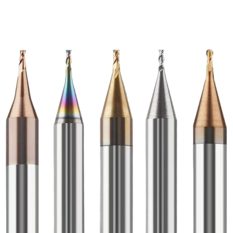 HRC60 D0.1-0.9 R0.05-R0.45 Mic - End Mill Set 评论和价格