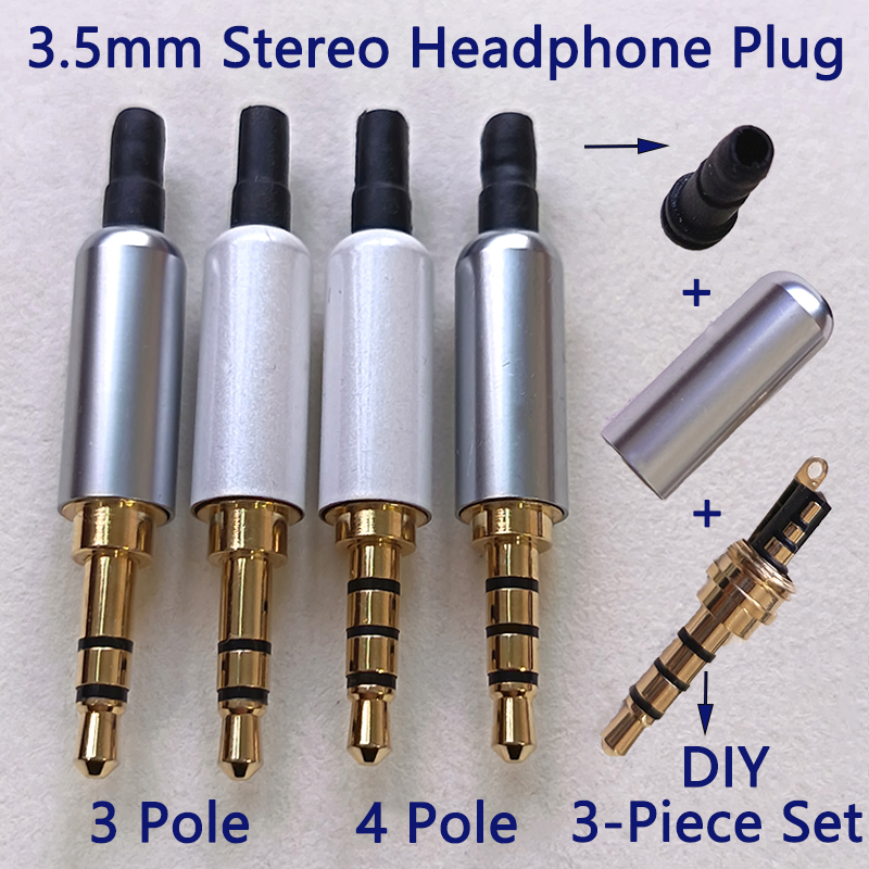 1/3/5 Sets Gold-Plated 3.5mm S - Coupling 8Mm 评论和价格