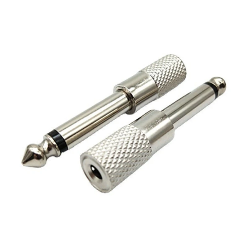 Jack 6.35mm Male Plug to 3.5mm - Coupling 8Mm 评论和价格