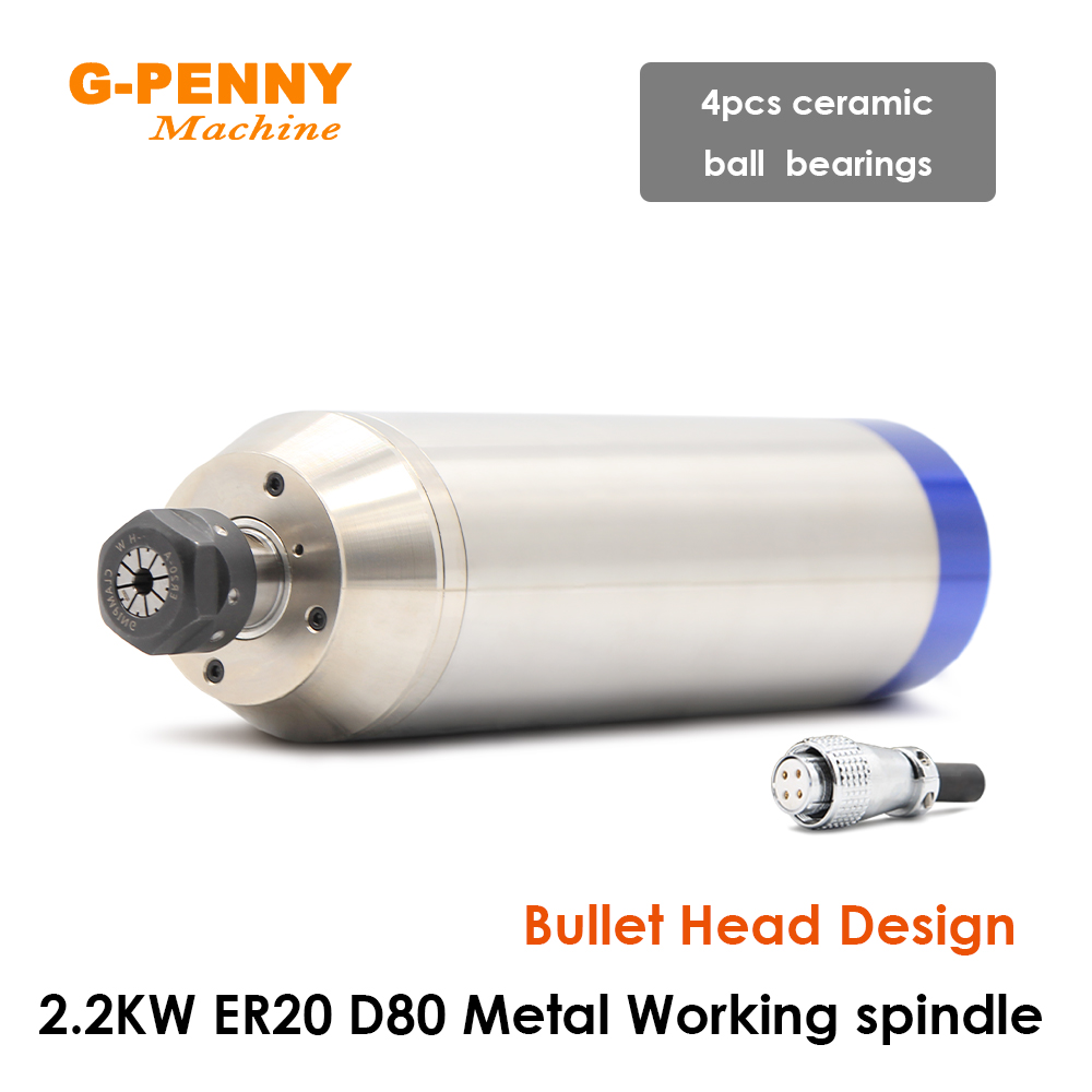 G-PENNY 2.2KW ER20 Metal Water - Water Cooled Spindle 评论和价格