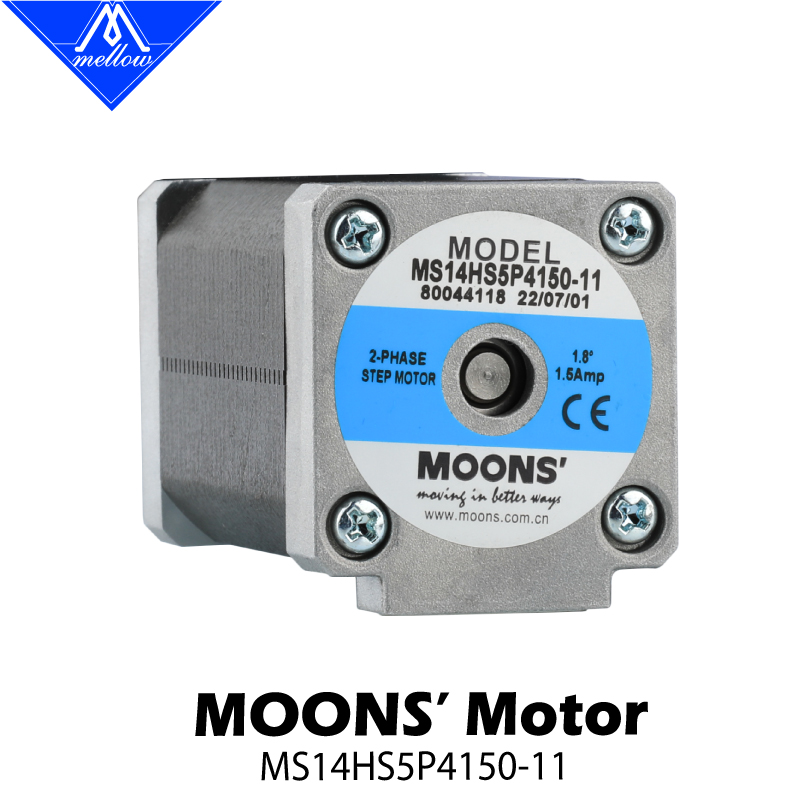 Mellow MOONS XY Shaft Nema 14  - Nema 17 Stepper 评论和价格