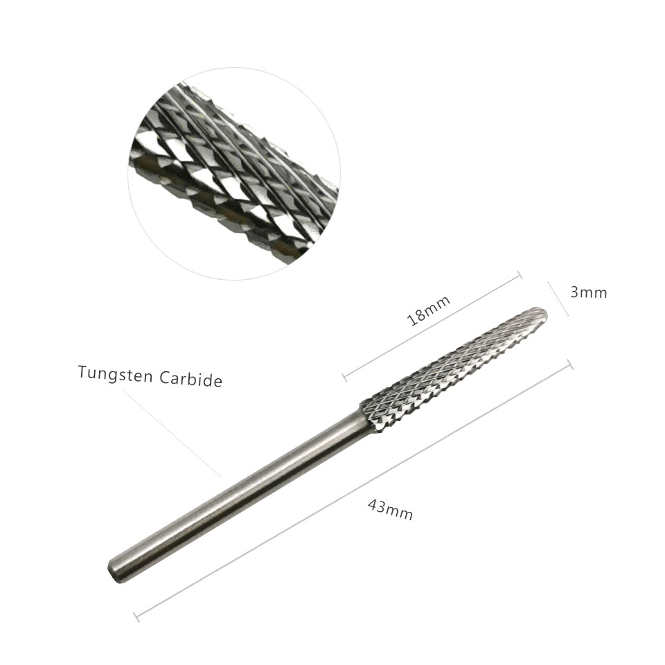 HYTOOS 18mm Cone Cuticle Clean - Carbide End Mill 评论和价格