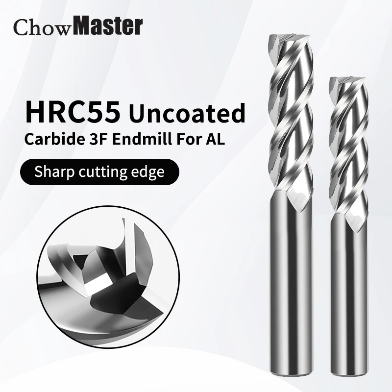 3F End Mill Aluminum 4mm 6mm 8 - End Mill Set 评论和价格