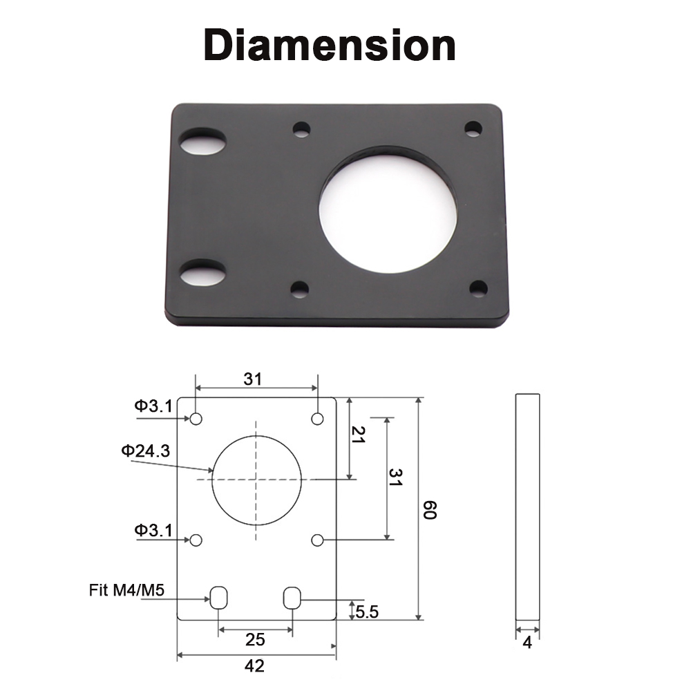 NEMA 17 Stepper Motor Bracket, - Nema 17 Stepper 评论和价格