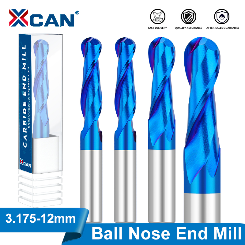 XCAN Ball Nose End Mill 3.175  - End Mill Set 评论和价格