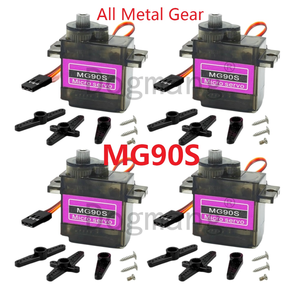 MG90S Servo 1/2/4/10/20/50 Pcs - Servo 9G 评论和价格