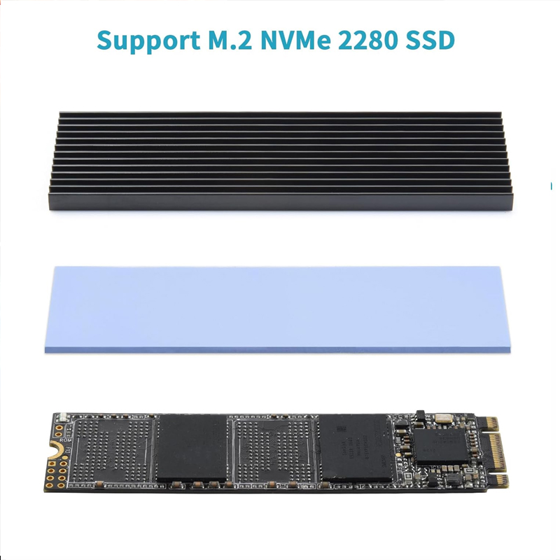 PCIe NVMe M.2 2280 SSD Aluminu - Aluminium Extrusion 评论和价格